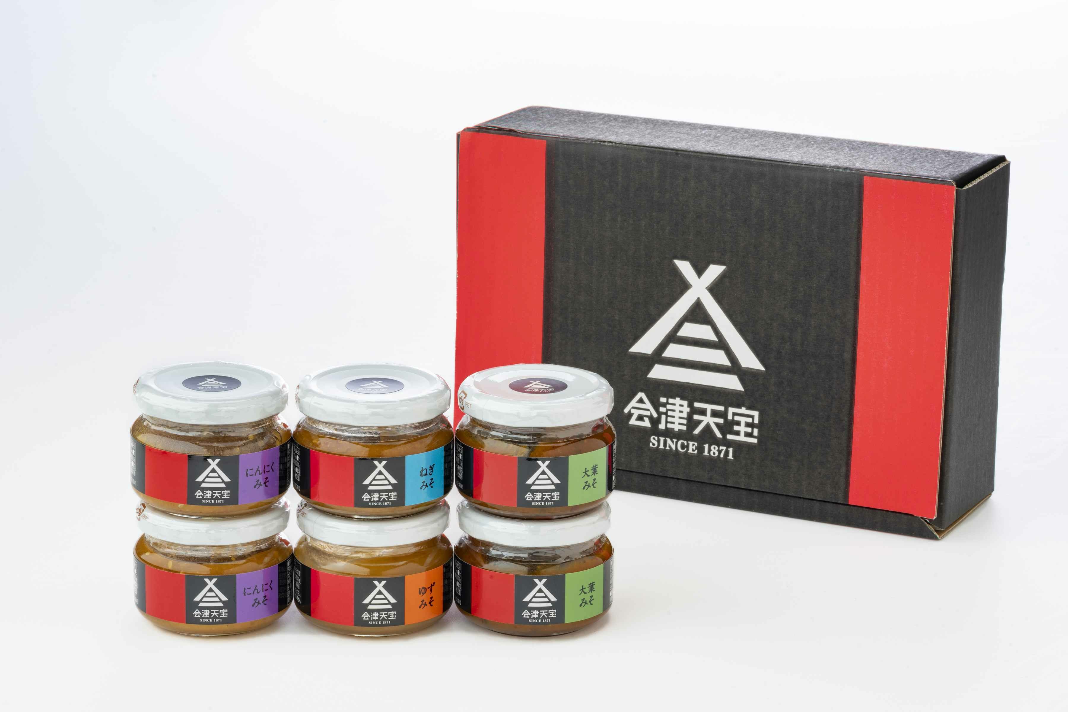 おかず味噌6点セット（MM812） | 会津天宝 一汁一菜亭 | 会津天宝醸造