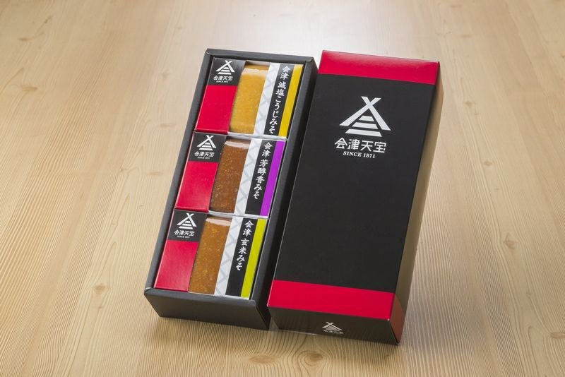 ギフト味噌3点セット（MM831） | 会津天宝 一汁一菜亭 | 会津天宝醸造