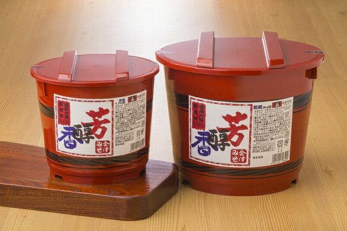 通販限定】会津味噌 芳醇香 樽（3キロ） | 会津天宝 一汁一菜亭 | 会津