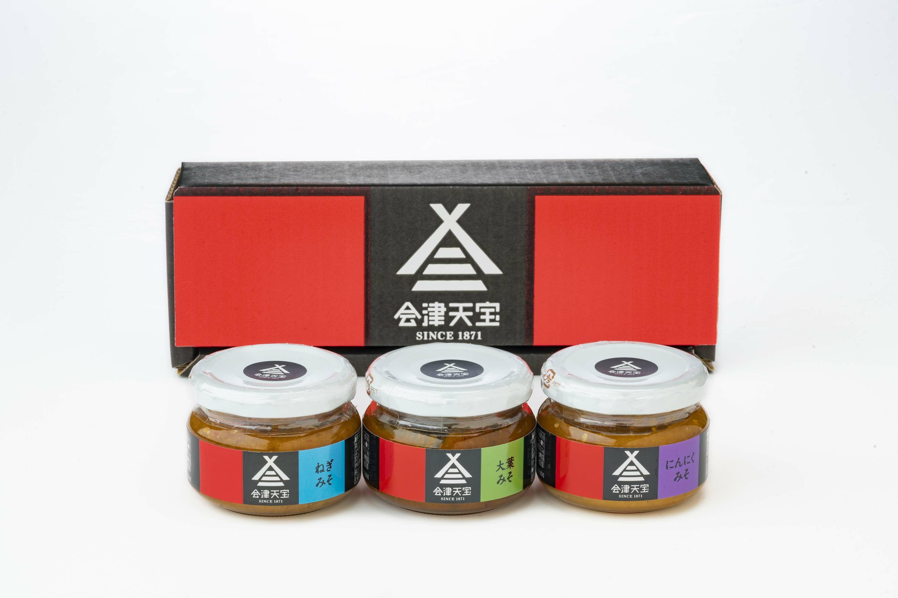 おかず味噌3点セット（MM811） | 会津天宝 一汁一菜亭 | 会津天宝醸造