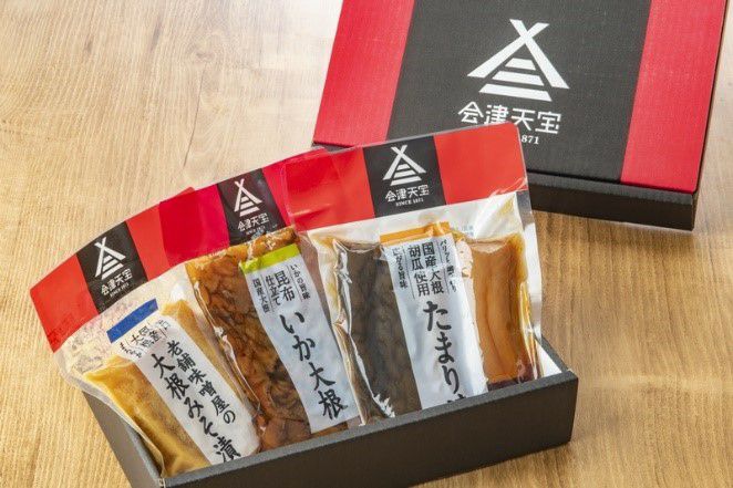 漬物3点セット（MM820） | 会津天宝 一汁一菜亭 | 会津天宝醸造