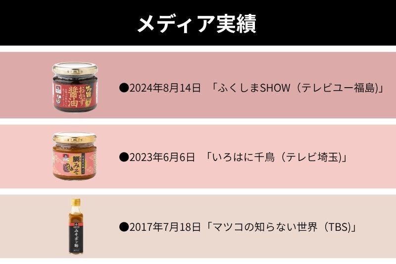 メディア紹介セレクション